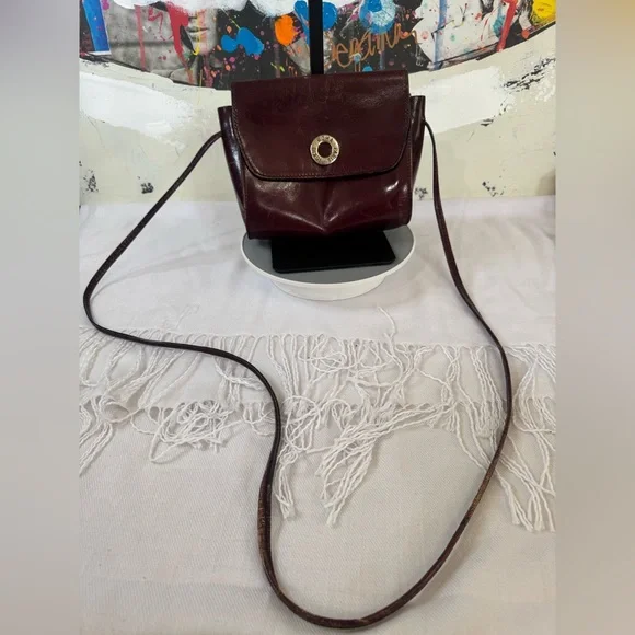 Sorpresa! Made in Italy Genuine Leather Vintage Crossbody - Picture 3 of 16